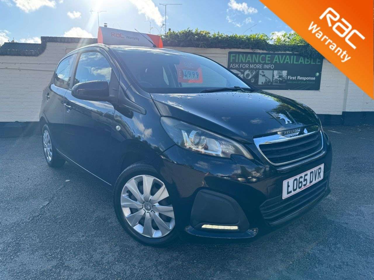 A 2015 PEUGEOT 108 1.0 Active Hatchback 5dr Petrol Manual Euro 6 (68 ps) 6 MONTHS RAC WARRANTY A 2015 PEUGEOT 108 1.0 Active Hatchback 5dr Petrol Manual Euro 6 (68 ps) 6 MONTHS RAC WARRANTY