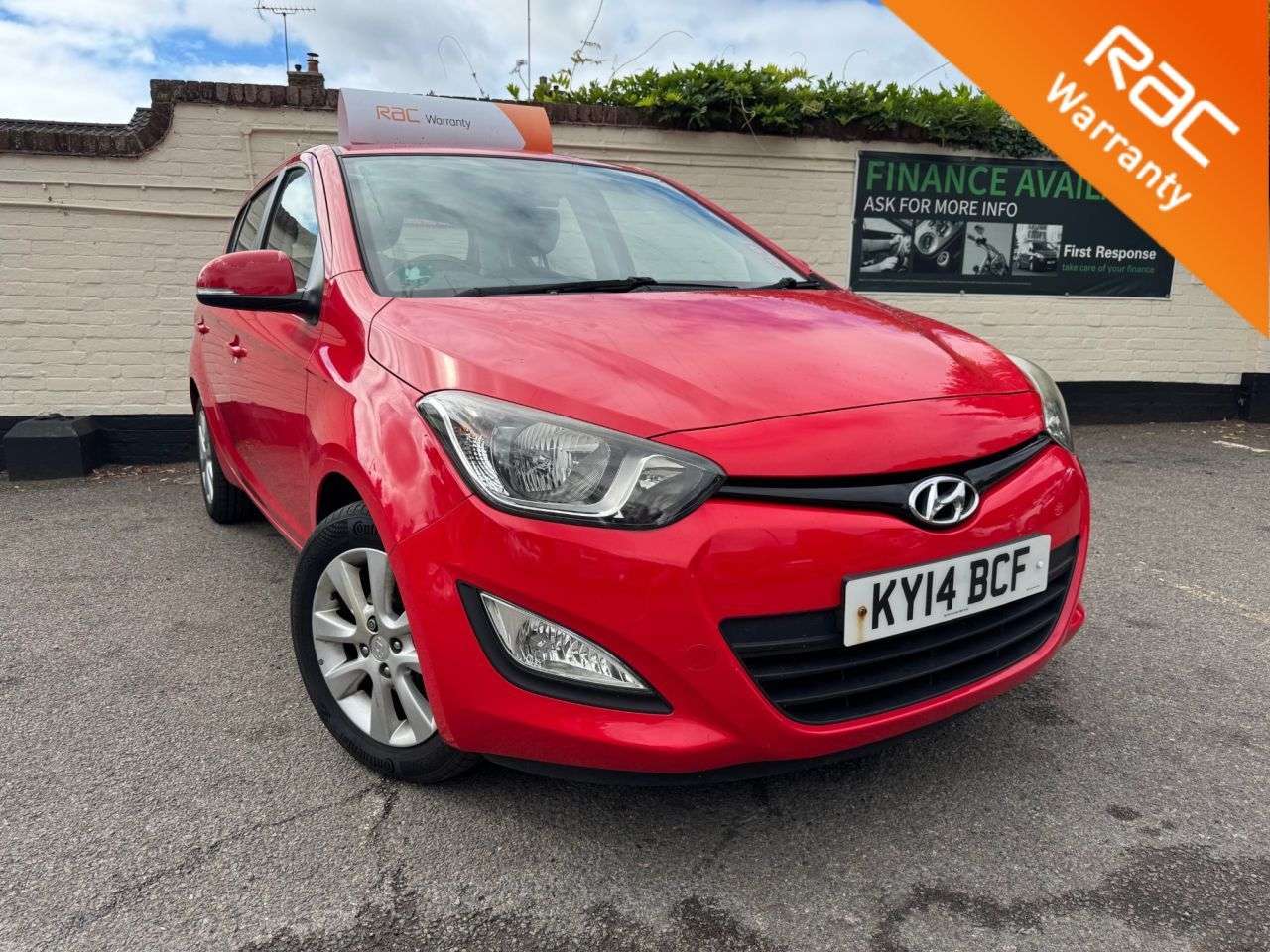 A 2014 HYUNDAI I20 1.2 Active Hatchback 5dr Petrol Manual Euro 5 (85 bhp) 6 MONTHS RAC WARRANT A 2014 HYUNDAI I20 1.2 Active Hatchback 5dr Petrol Manual Euro 5 (85 bhp) 6 MONTHS RAC WARRANT