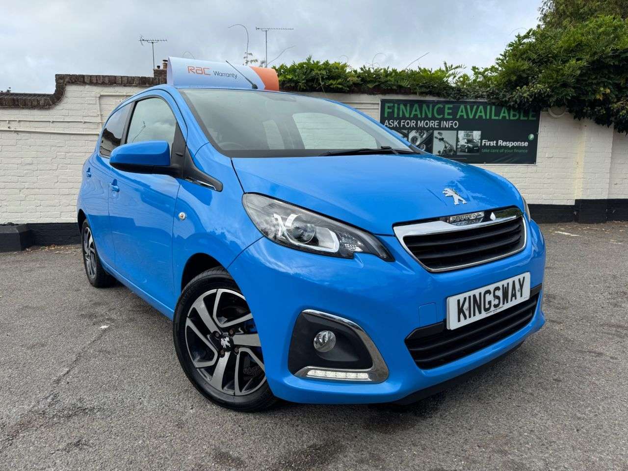 A 2016 PEUGEOT 108 1.2 PureTech Allure Hatchback 5dr Petrol Manual Euro 6 (82 ps) 6 MONTHS RAC A 2016 PEUGEOT 108 1.2 PureTech Allure Hatchback 5dr Petrol Manual Euro 6 (82 ps) 6 MONTHS RAC