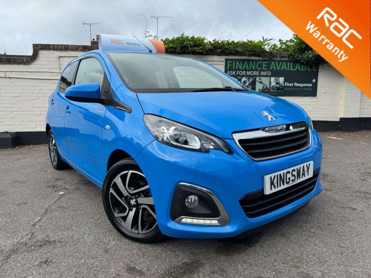 A 2016 PEUGEOT 108 1.2 PureTech Allure Hatchback 5dr Petrol Manual Euro 6 (82 ps) 6 MONTHS RAC A 2016 PEUGEOT 108 1.2 PureTech Allure Hatchback 5dr Petrol Manual Euro 6 (82 ps) 6 MONTHS RAC