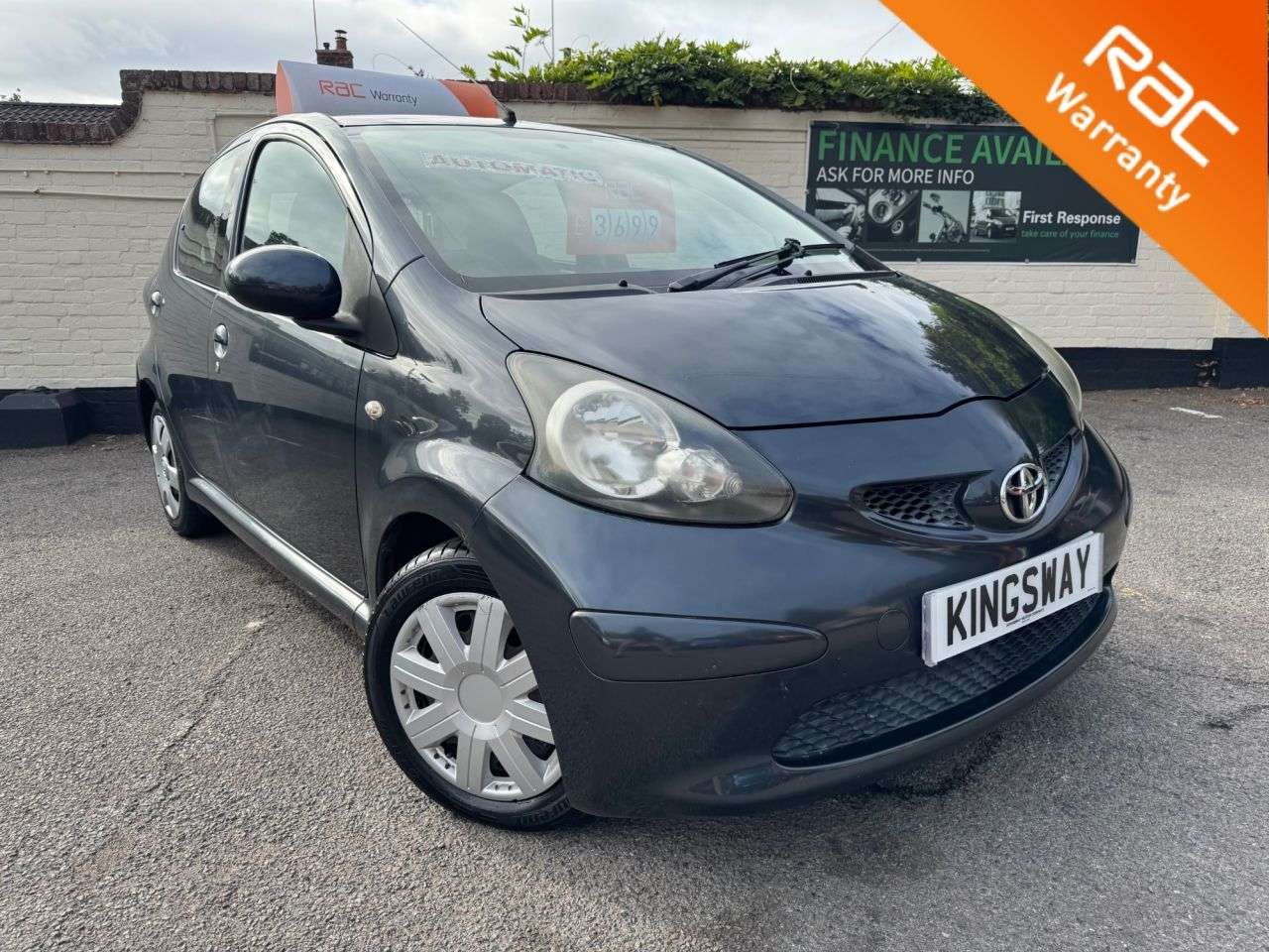 A 2006 TOYOTA AYGO 1.0 VVT-i + Hatchback 5dr Petrol MultiMode Euro 4 (67 bhp) 6 MONTHS RAC WAR A 2006 TOYOTA AYGO 1.0 VVT-i + Hatchback 5dr Petrol MultiMode Euro 4 (67 bhp) 6 MONTHS RAC WAR