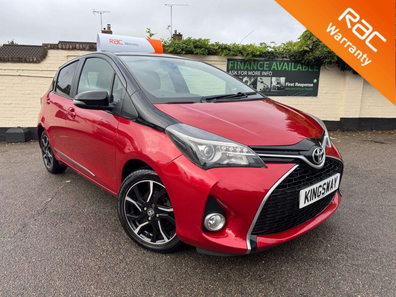 A 2016 TOYOTA YARIS 1.33 Dual VVT-i Design Hatchback 5dr Petrol Manual Euro 6 (99 ps) 6 MONTHS A 2016 TOYOTA YARIS 1.33 Dual VVT-i Design Hatchback 5dr Petrol Manual Euro 6 (99 ps) 6 MONTHS