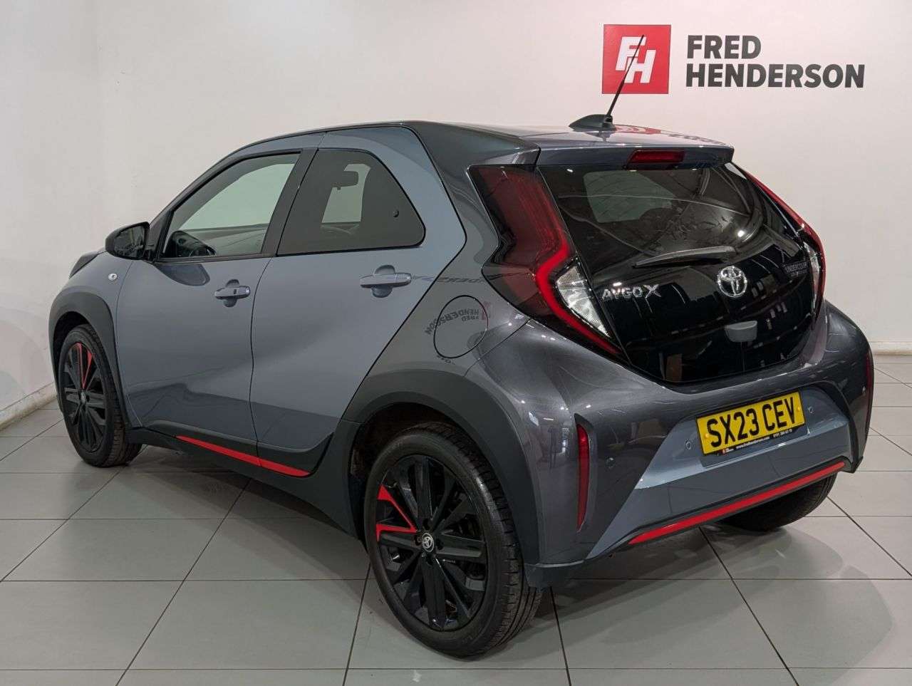 A 2023 TOYOTA AYGO X 1.0 VVT-i Undercover Hatchback 5dr Petrol Manual Euro 6 (s/s) (72 ps) Manuf A 2023 TOYOTA AYGO X 1.0 VVT-i Undercover Hatchback 5dr Petrol Manual Euro 6 (s/s) (72 ps) Manuf