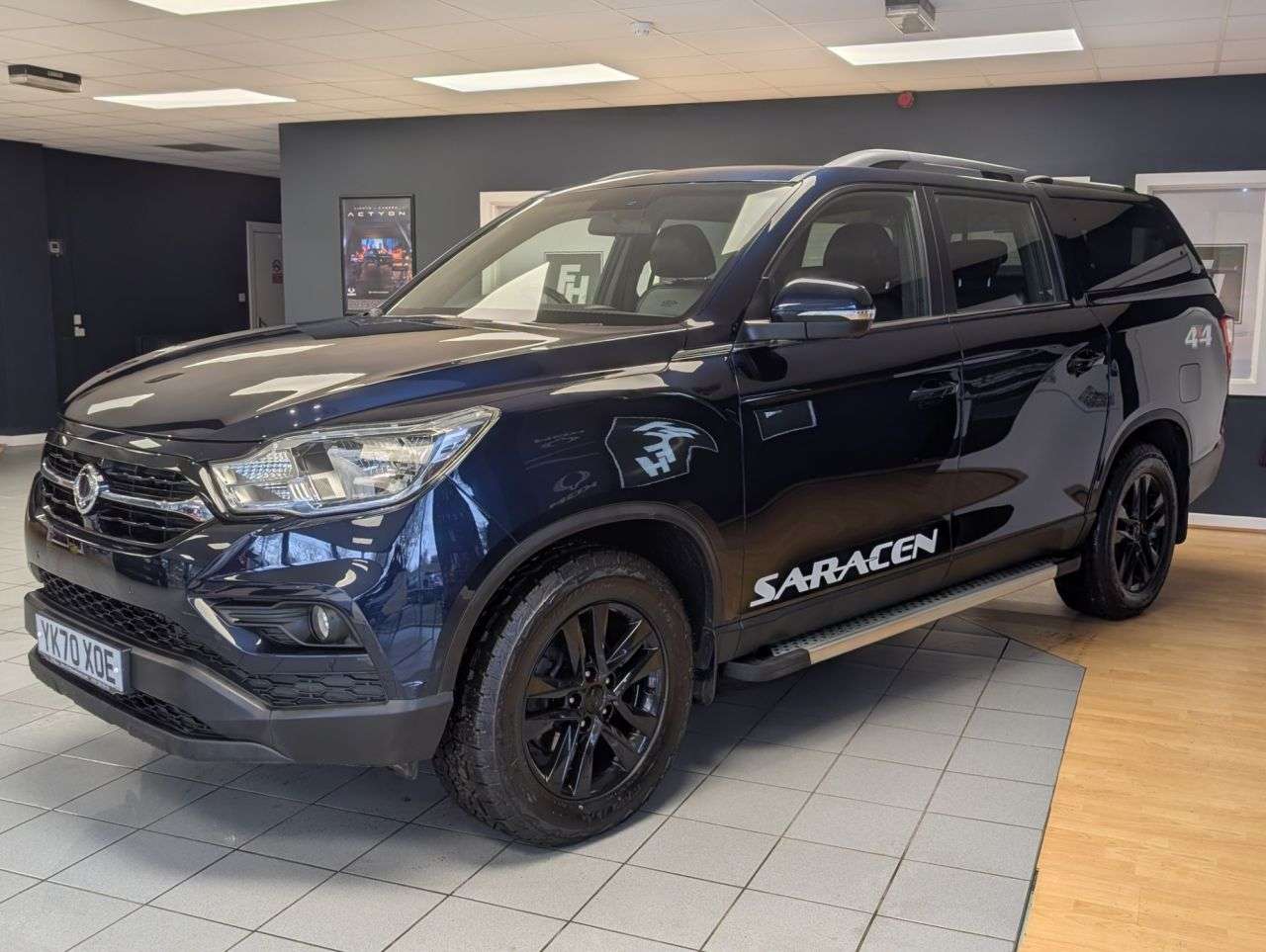 A 2020 SSANGYONG MUSSO 2.2D Saracen Pickup Double Cab 4dr Diesel Auto 4WD Euro 6 (181 ps) Manufact A 2020 SSANGYONG MUSSO 2.2D Saracen Pickup Double Cab 4dr Diesel Auto 4WD Euro 6 (181 ps) Manufact