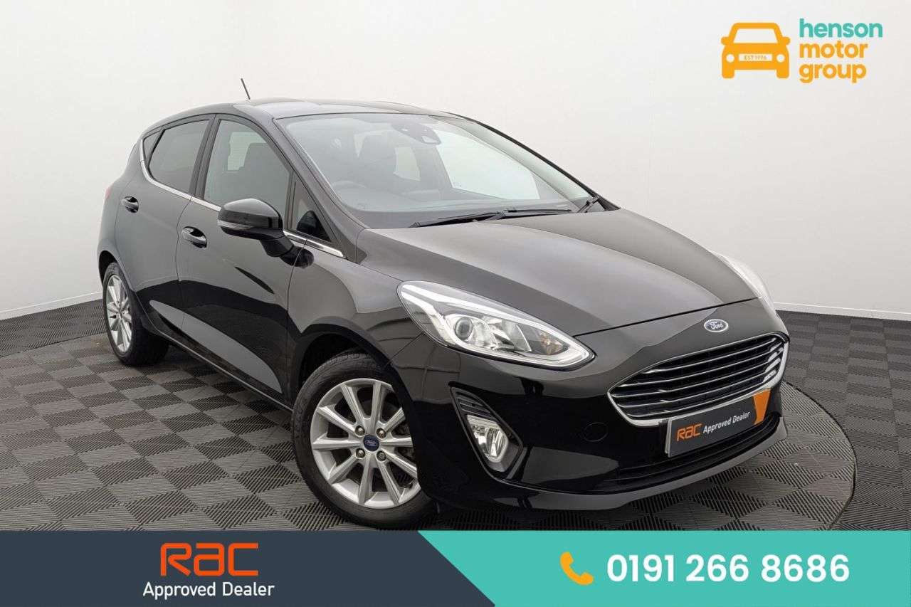 A 2019 FORD FIESTA 1.0T EcoBoost GPF Titanium Hatchback 5dr Petrol Manual Euro 6 (s/s) (100 ps A 2019 FORD FIESTA 1.0T EcoBoost GPF Titanium Hatchback 5dr Petrol Manual Euro 6 (s/s) (100 ps