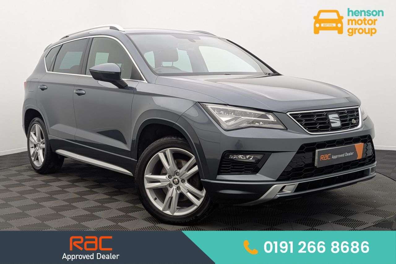 A 2018 SEAT ATECA 2.0 TDI FR SUV 5dr Diesel Manual 4Drive Euro 6 (s/s) (150 ps) Award Winning A 2018 SEAT ATECA 2.0 TDI FR SUV 5dr Diesel Manual 4Drive Euro 6 (s/s) (150 ps) Award Winning