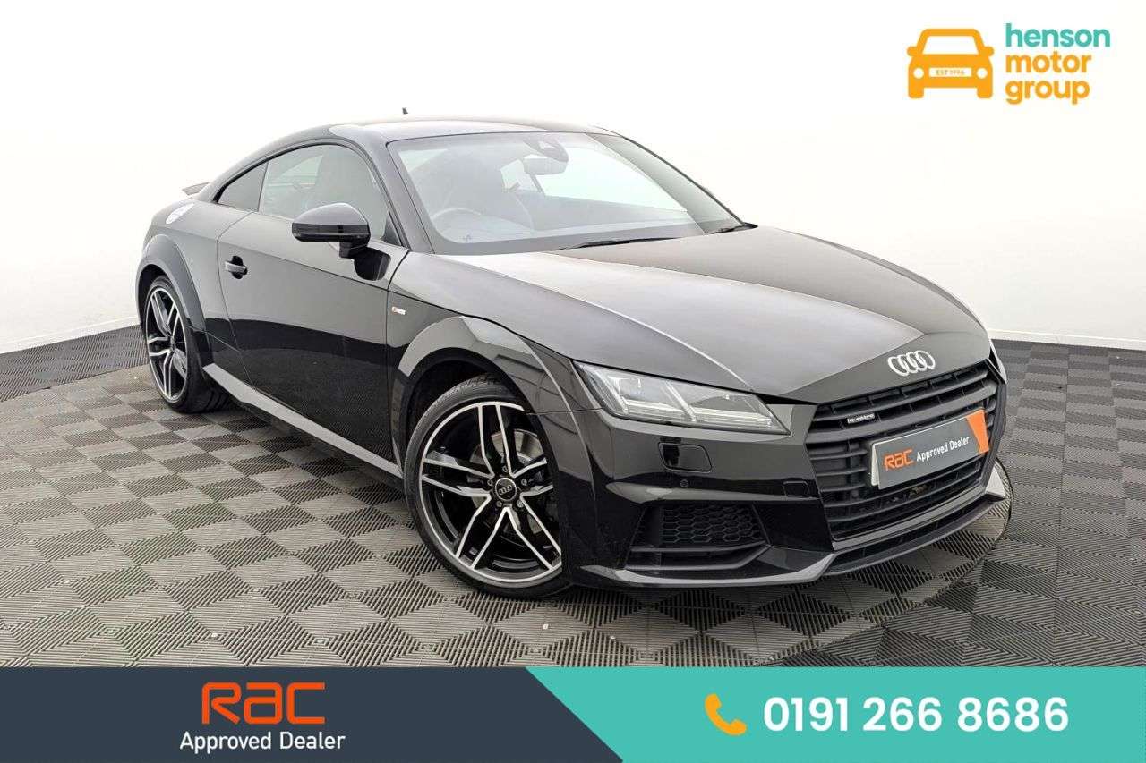 A 2018 AUDI TT 2.0 TFSI Black Edition Coupe 3dr Petrol S Tronic quattro Euro 6 (s/s) (230 A 2018 AUDI TT 2.0 TFSI Black Edition Coupe 3dr Petrol S Tronic quattro Euro 6 (s/s) (230