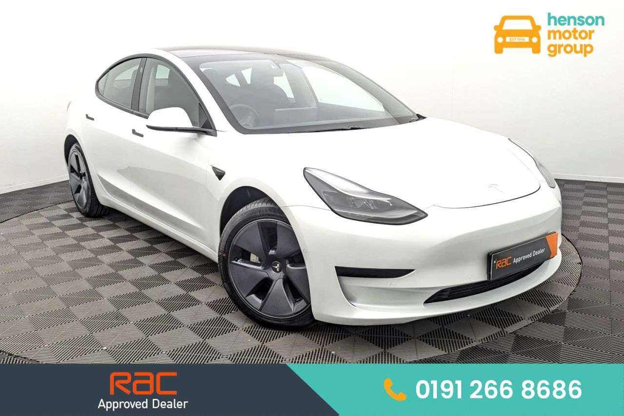 A 2021 TESLA MODEL 3 Standard Range Plus Saloon 4dr Electric Auto RWD (241 bhp) Award Winning 5 A 2021 TESLA MODEL 3 Standard Range Plus Saloon 4dr Electric Auto RWD (241 bhp) Award Winning 5