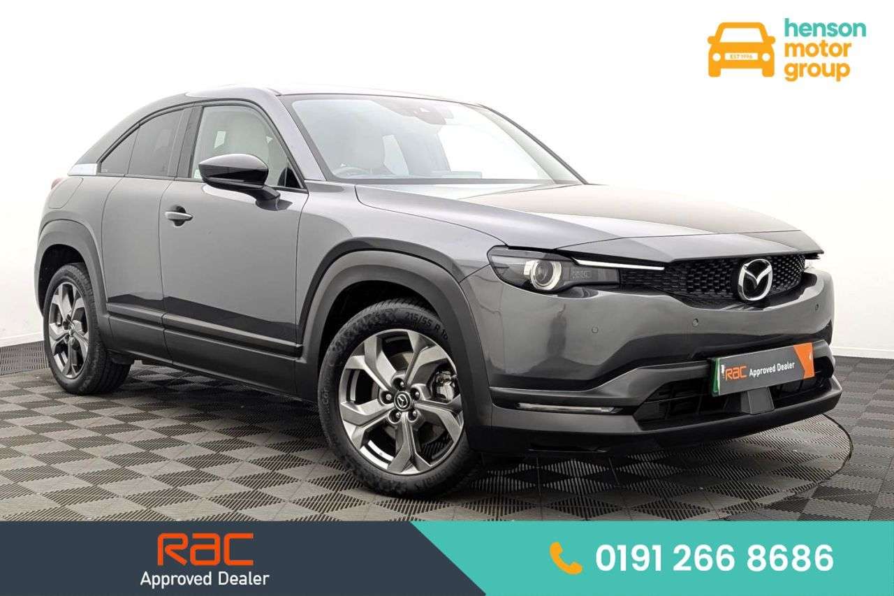 A 2022 MAZDA MX-30 35.5kWh Sport Lux SUV 5dr Electric Auto (145 ps) Award Winning 5 Star Deale A 2022 MAZDA MX-30 35.5kWh Sport Lux SUV 5dr Electric Auto (145 ps) Award Winning 5 Star Deale