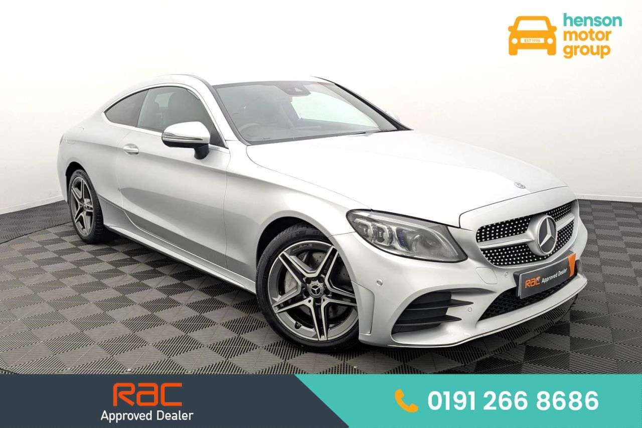 A 2019 MERCEDES-BENZ C CLASS 2.0 C300 AMG Line (Premium) Coupe 2dr Petrol G-Tronic+ Euro 6 (s/s) (258 ps A 2019 MERCEDES-BENZ C CLASS 2.0 C300 AMG Line (Premium) Coupe 2dr Petrol G-Tronic+ Euro 6 (s/s) (258 ps