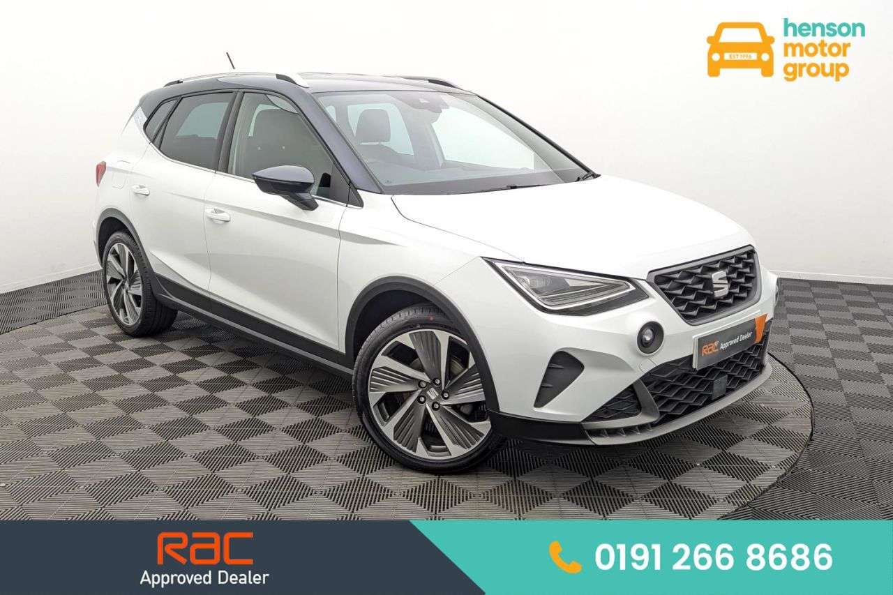 A 2024 SEAT ARONA 1.0 TSI FR Sport SUV 5dr Petrol Manual Euro 6 (s/s) (110 ps) Award Winning A 2024 SEAT ARONA 1.0 TSI FR Sport SUV 5dr Petrol Manual Euro 6 (s/s) (110 ps) Award Winning