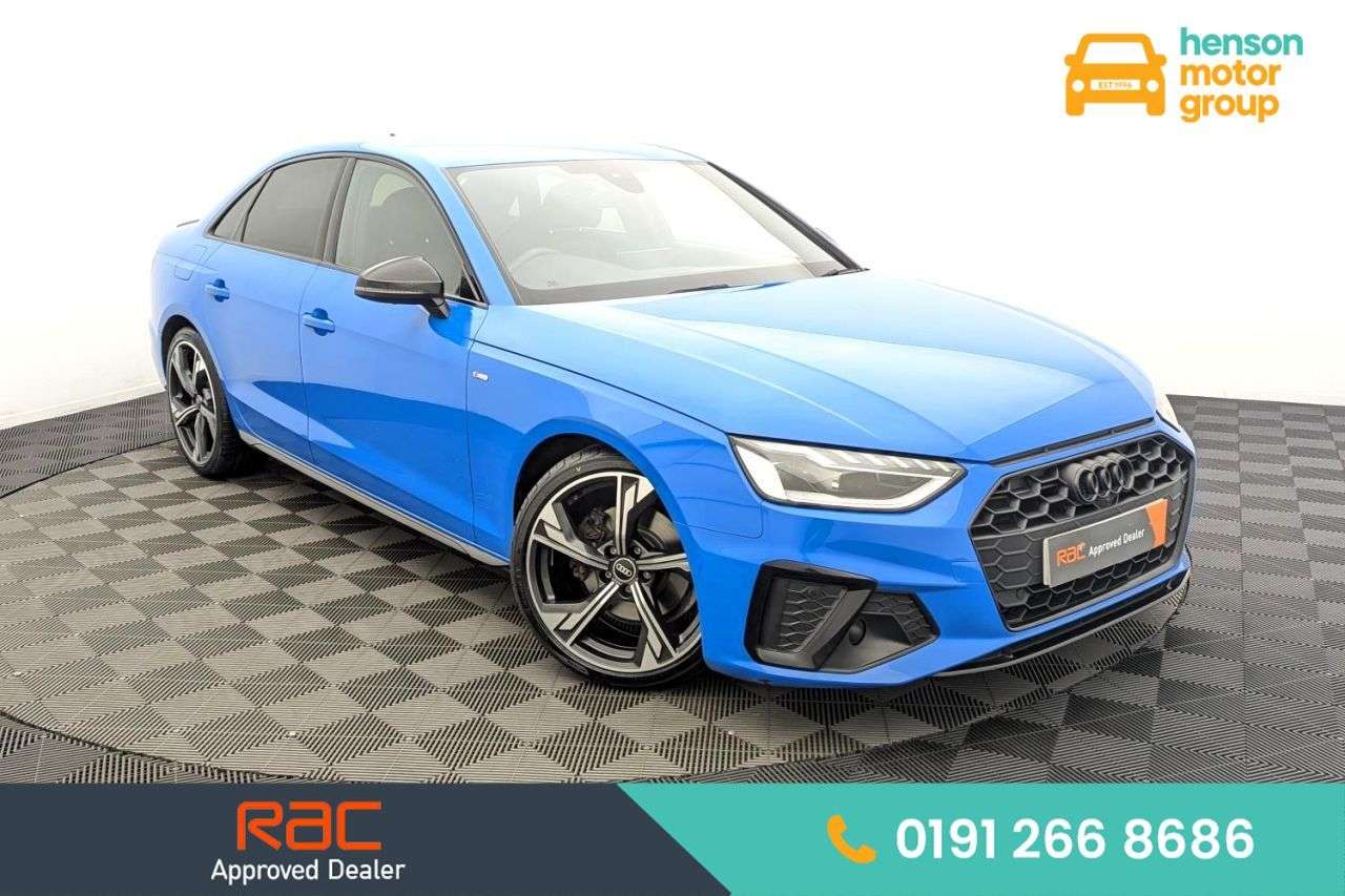 A 2021 AUDI A4 2.0 TFSI 35 Black Edition Saloon 4dr Petrol S Tronic Euro 6 (s/s) (150 ps) A 2021 AUDI A4 2.0 TFSI 35 Black Edition Saloon 4dr Petrol S Tronic Euro 6 (s/s) (150 ps)
