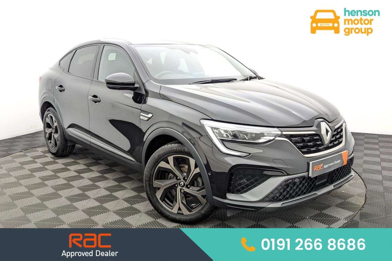 A 2022 RENAULT ARKANA 1.6 E-TECH r.s. line SUV 5dr Petrol Hybrid Auto 2WD Euro 6 (s/s) (145 bhp) A 2022 RENAULT ARKANA 1.6 E-TECH r.s. line SUV 5dr Petrol Hybrid Auto 2WD Euro 6 (s/s) (145 bhp)