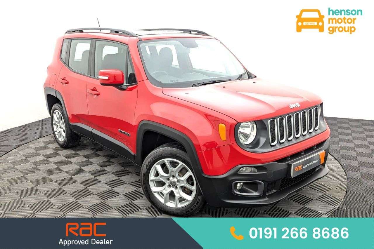 A 2015 JEEP RENEGADE 2.0 MultiJetII Longitude SUV 5dr Diesel Manual 4WD Euro 6 (s/s) (140 ps) Aw A 2015 JEEP RENEGADE 2.0 MultiJetII Longitude SUV 5dr Diesel Manual 4WD Euro 6 (s/s) (140 ps) Aw