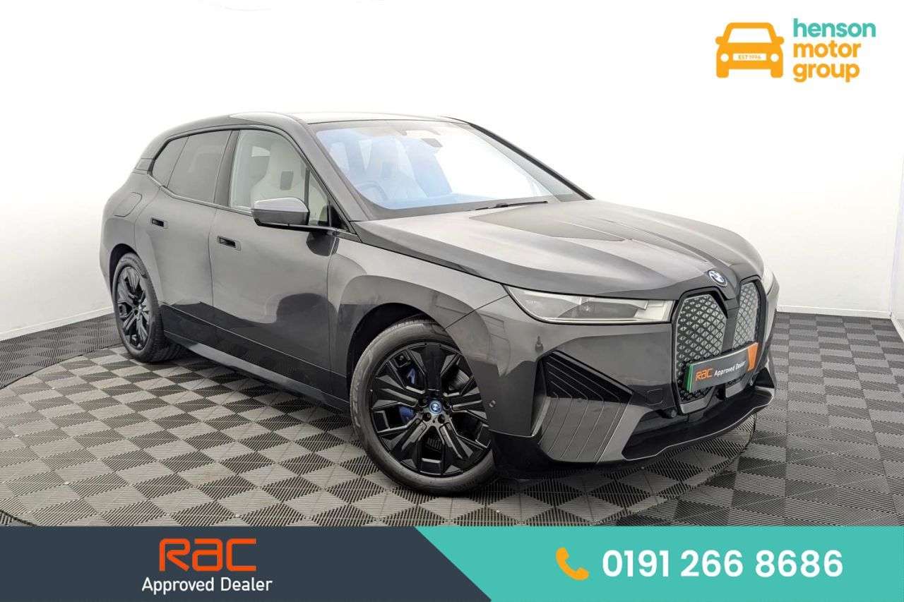 A 2022 BMW IX 40 76.6kWh M Sport SUV 5dr Electric Auto xDrive (326 ps) Award Winning 5 St A 2022 BMW IX 40 76.6kWh M Sport SUV 5dr Electric Auto xDrive (326 ps) Award Winning 5 St