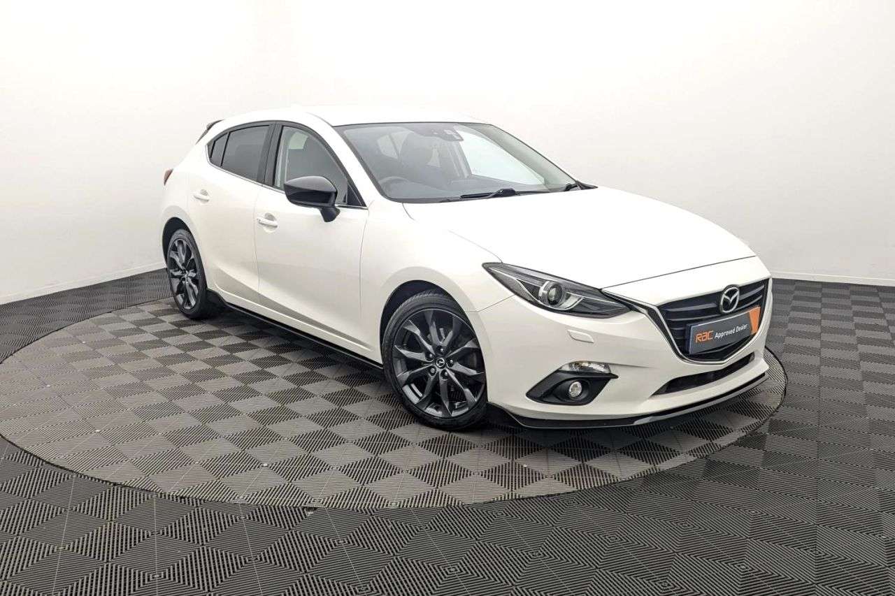 A 2016 MAZDA MAZDA3 2.0 SKYACTIV-G Sport Black Hatchback 5dr Petrol Manual Euro 6 (s/s) (121 ps A 2016 MAZDA MAZDA3 2.0 SKYACTIV-G Sport Black Hatchback 5dr Petrol Manual Euro 6 (s/s) (121 ps
