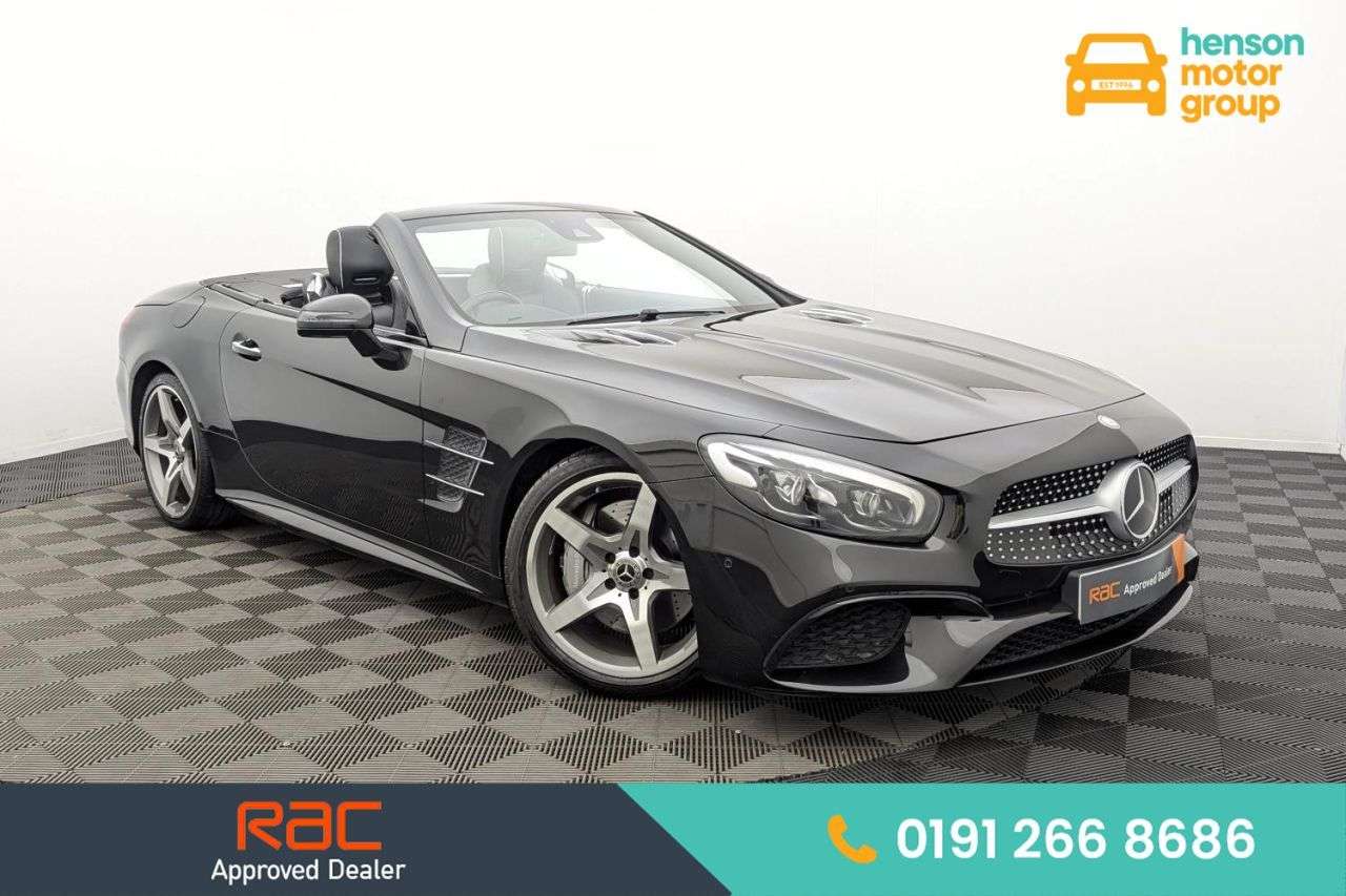 A 2016 MERCEDES-BENZ SL 3.0 SL400 V6 AMG Line Roadster 2dr Petrol G-Tronic+ Euro 6 (s/s) (367 ps) A A 2016 MERCEDES-BENZ SL 3.0 SL400 V6 AMG Line Roadster 2dr Petrol G-Tronic+ Euro 6 (s/s) (367 ps) A