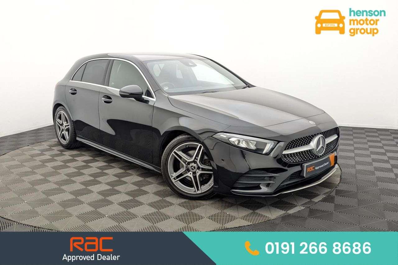 A 2019 MERCEDES-BENZ A-CLASS 1.3 A180 AMG Line (Executive) Hatchback 5dr Petrol 7G-DCT Euro 6 (s/s) (136 A 2019 MERCEDES-BENZ A-CLASS 1.3 A180 AMG Line (Executive) Hatchback 5dr Petrol 7G-DCT Euro 6 (s/s) (136
