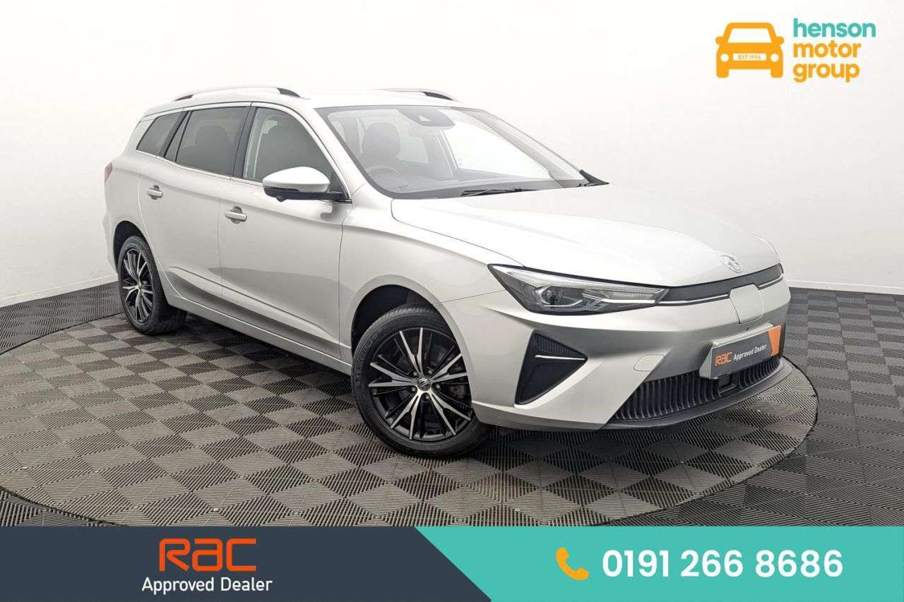A 2023 MG MG5 61.1kWh Trophy Long Range Estate 5dr Electric Auto (156 ps) Award Winning 5 A 2023 MG MG5 61.1kWh Trophy Long Range Estate 5dr Electric Auto (156 ps) Award Winning 5
