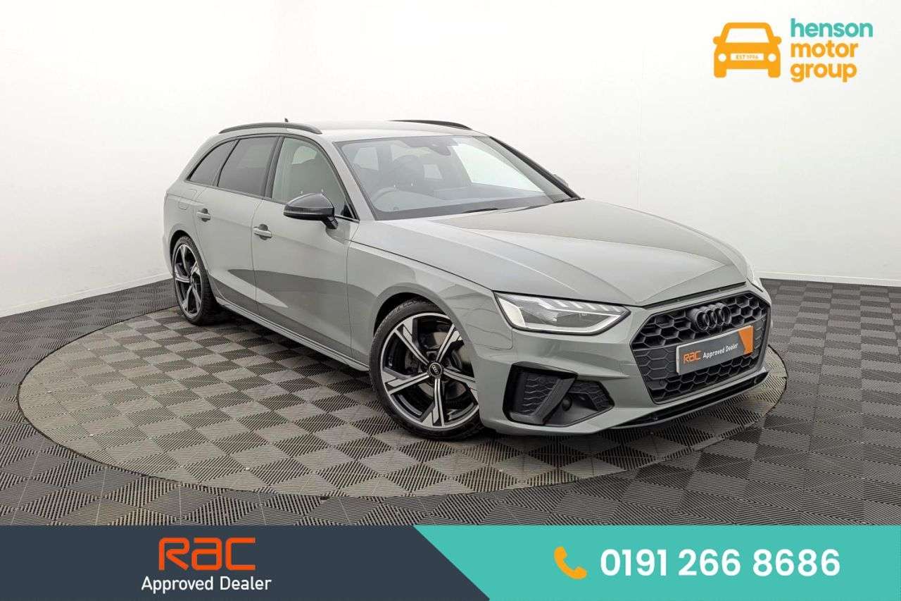 A 2022 AUDI A4 AVANT 2.0 TDI 35 Black Edition Estate 5dr Diesel S Tronic Euro 6 (s/s) (163 ps) A A 2022 AUDI A4 AVANT 2.0 TDI 35 Black Edition Estate 5dr Diesel S Tronic Euro 6 (s/s) (163 ps) A
