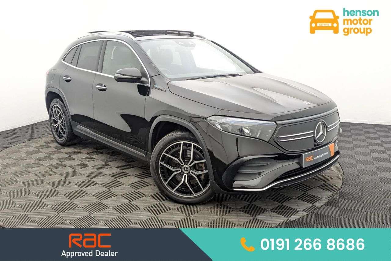 A 2021 MERCEDES-BENZ EQA EQA 250 66.5kWh AMG Line SUV 5dr Electric Auto (190 ps) Award Winning 5 Sta A 2021 MERCEDES-BENZ EQA EQA 250 66.5kWh AMG Line SUV 5dr Electric Auto (190 ps) Award Winning 5 Sta