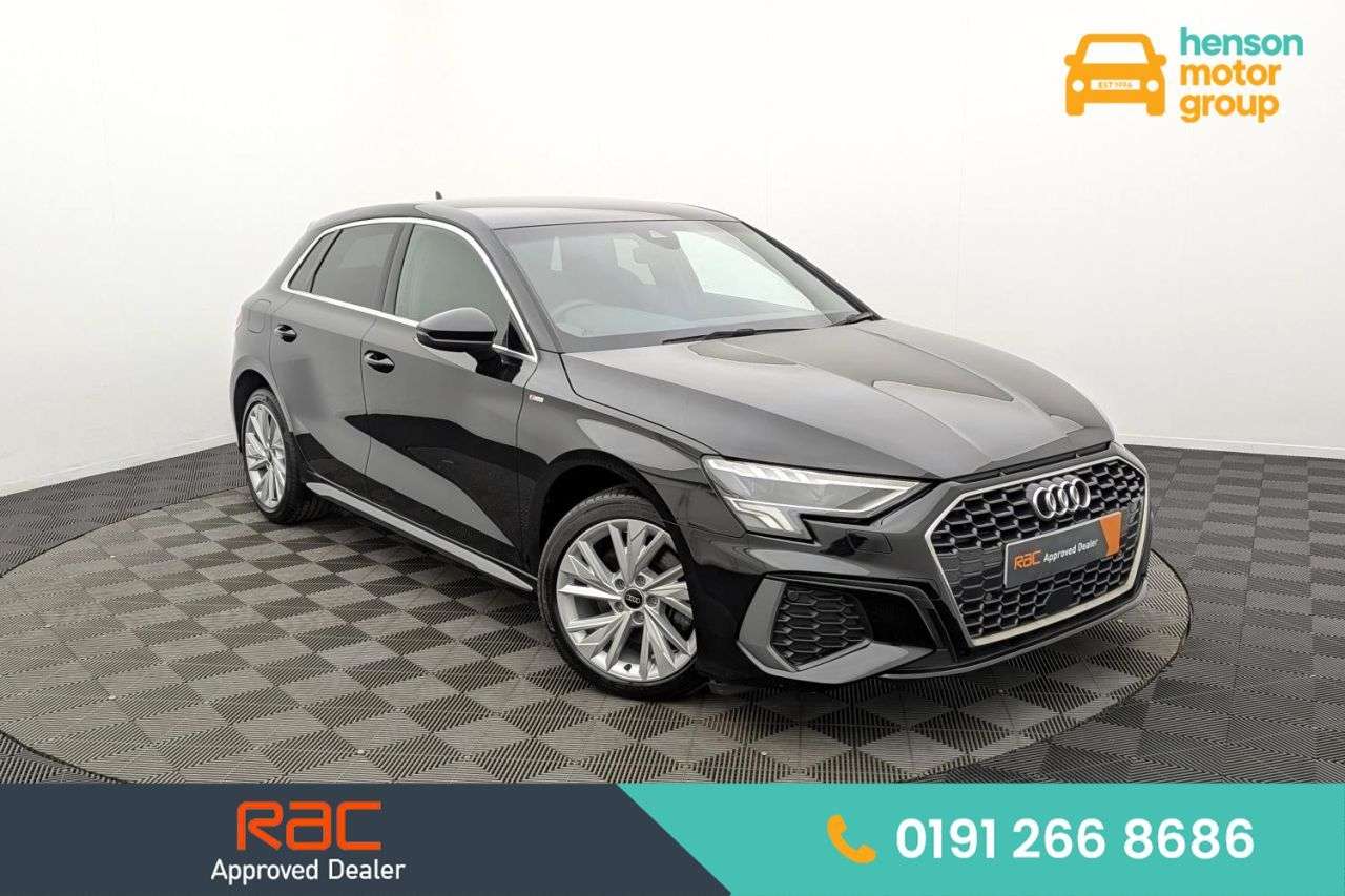 A 2022 AUDI A3 1.4 TFSIe 40 S line Sportback 5dr Petrol Plug-in Hybrid S Tronic Euro 6 (s/ A 2022 AUDI A3 1.4 TFSIe 40 S line Sportback 5dr Petrol Plug-in Hybrid S Tronic Euro 6 (s/