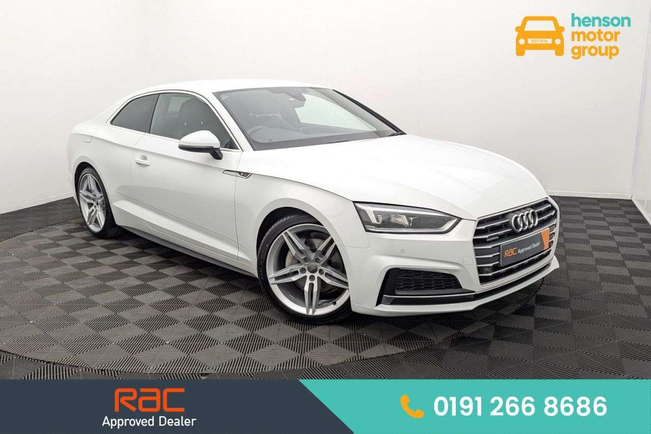A 2017 AUDI A5 2.0 TDI S line Coupe 2dr Diesel S Tronic quattro Euro 6 (s/s) (190 ps) Awar A 2017 AUDI A5 2.0 TDI S line Coupe 2dr Diesel S Tronic quattro Euro 6 (s/s) (190 ps) Awar