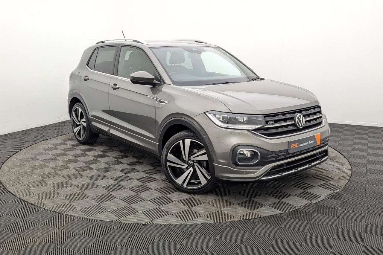 A 2021 VOLKSWAGEN T-CROSS 1.0 TSI R-Line SUV 5dr Petrol DSG Euro 6 (s/s) (110 ps) Award Winning 5 Sta A 2021 VOLKSWAGEN T-CROSS 1.0 TSI R-Line SUV 5dr Petrol DSG Euro 6 (s/s) (110 ps) Award Winning 5 Sta