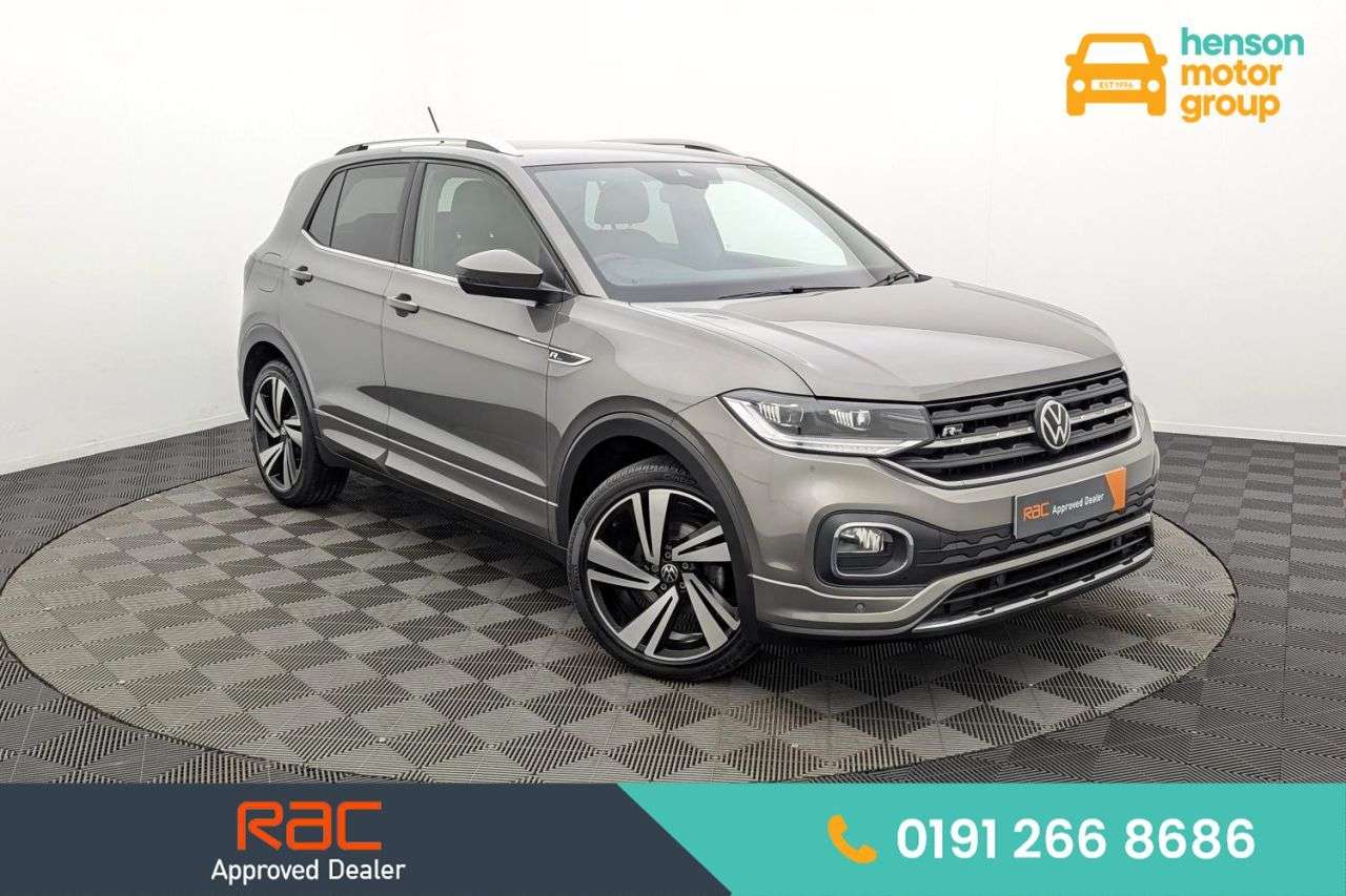 A 2021 VOLKSWAGEN T-CROSS 1.0 TSI R-Line SUV 5dr Petrol DSG Euro 6 (s/s) (110 ps) Award Winning 5 Sta A 2021 VOLKSWAGEN T-CROSS 1.0 TSI R-Line SUV 5dr Petrol DSG Euro 6 (s/s) (110 ps) Award Winning 5 Sta