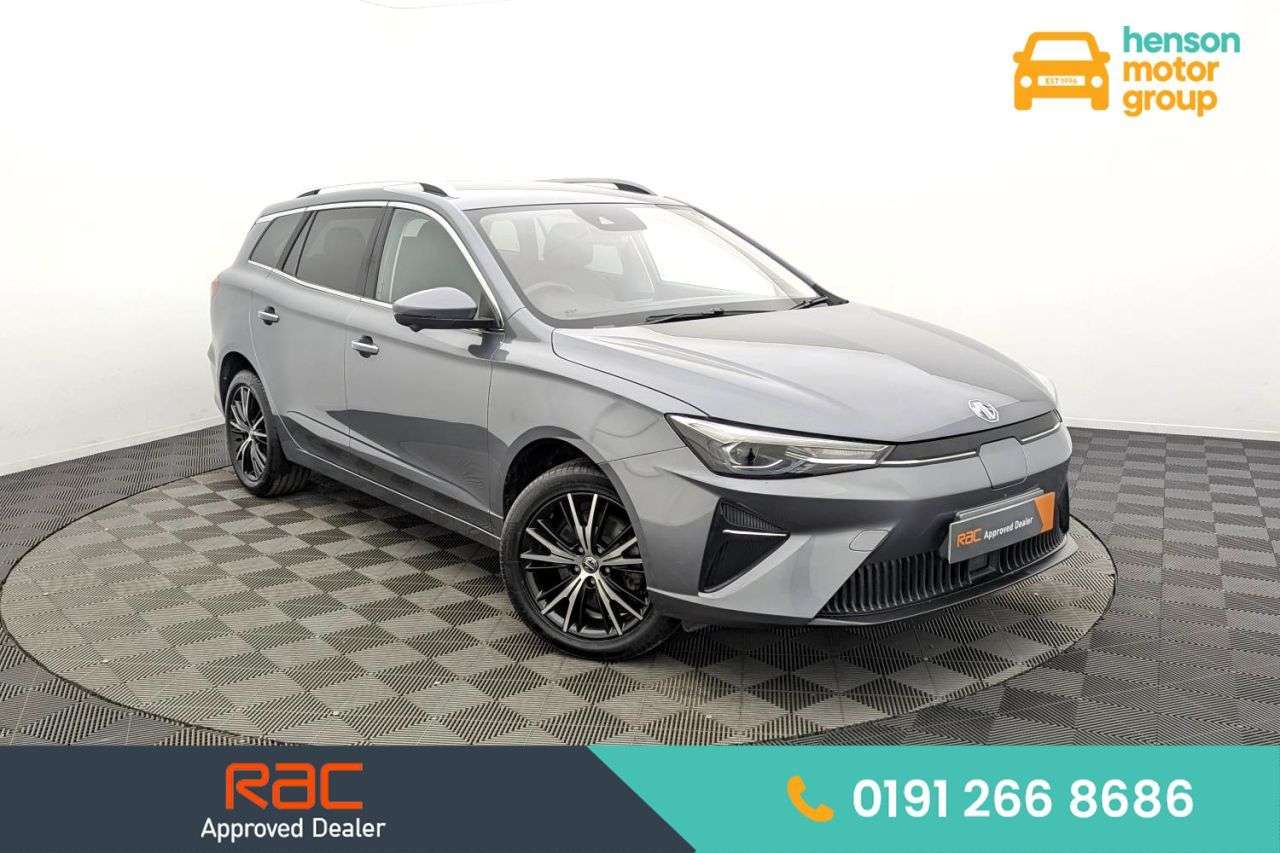 A 2023 MG MG5 61.1kWh Trophy Long Range Estate 5dr Electric Auto (156 ps) Award Winning 5 A 2023 MG MG5 61.1kWh Trophy Long Range Estate 5dr Electric Auto (156 ps) Award Winning 5