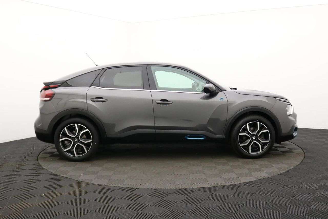 A 2023 CITROEN E-C4 50kWh Shine Plus Hatchback 5dr Electric Auto (7.4kW Charger) (136 ps) Award A 2023 CITROEN E-C4 50kWh Shine Plus Hatchback 5dr Electric Auto (7.4kW Charger) (136 ps) Award