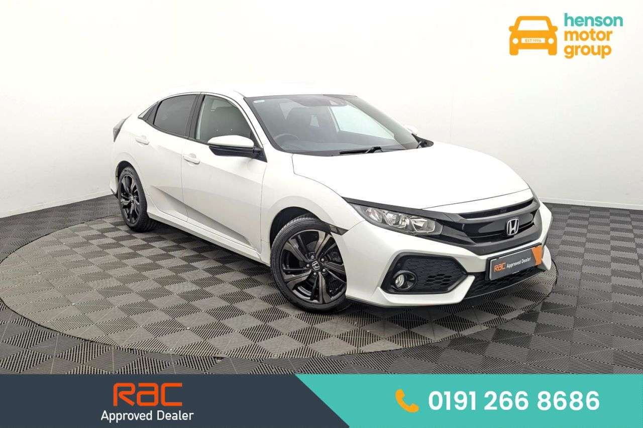 A 2018 HONDA CIVIC 1.0 VTEC Turbo SR Hatchback 5dr Petrol Manual Euro 6 (s/s) (129 ps) Award W A 2018 HONDA CIVIC 1.0 VTEC Turbo SR Hatchback 5dr Petrol Manual Euro 6 (s/s) (129 ps) Award W