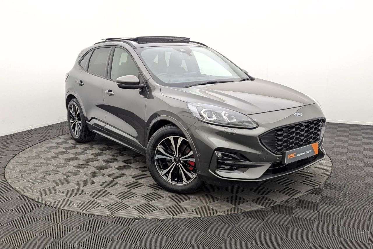 A 2020 FORD KUGA 2.5 EcoBoost Duratec 14.4kWh ST-Line X First Edition SUV 5dr Petrol Plug-in A 2020 FORD KUGA 2.5 EcoBoost Duratec 14.4kWh ST-Line X First Edition SUV 5dr Petrol Plug-in