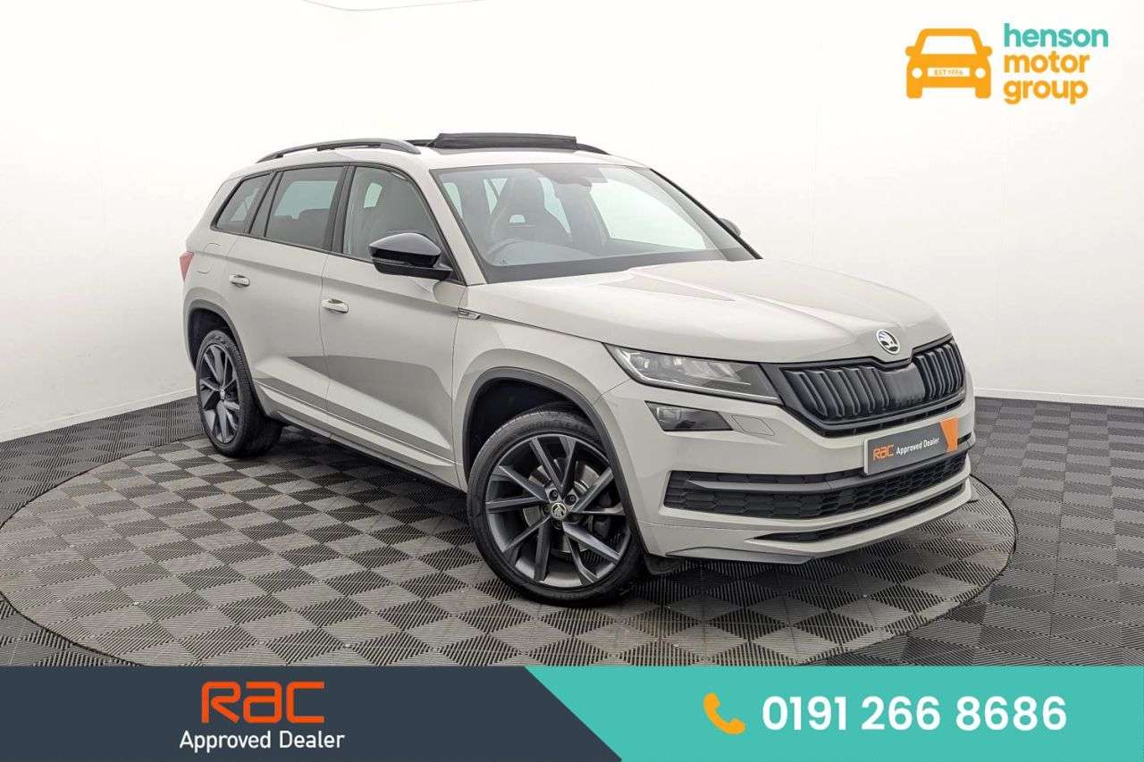 A 2018 SKODA KODIAQ 2.0 TDI SportLine SUV 5dr Diesel DSG 4WD Euro 6 (s/s) (7 Seat) (190 ps) Awa A 2018 SKODA KODIAQ 2.0 TDI SportLine SUV 5dr Diesel DSG 4WD Euro 6 (s/s) (7 Seat) (190 ps) Awa