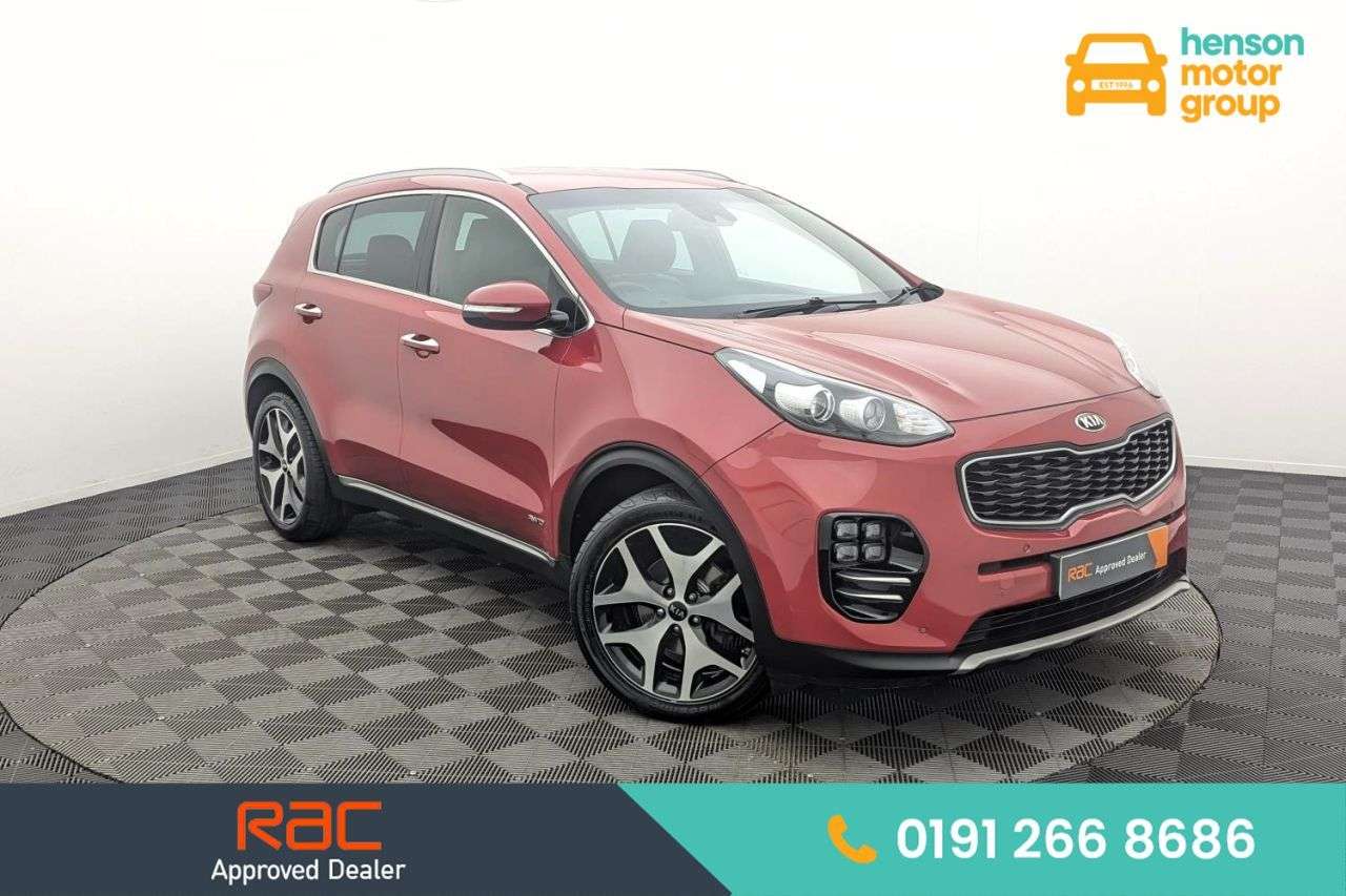 A 2017 KIA SPORTAGE 1.6 T-GDi GT-Line SUV 5dr Petrol Manual AWD Euro 6 (174 bhp) Award Winning A 2017 KIA SPORTAGE 1.6 T-GDi GT-Line SUV 5dr Petrol Manual AWD Euro 6 (174 bhp) Award Winning