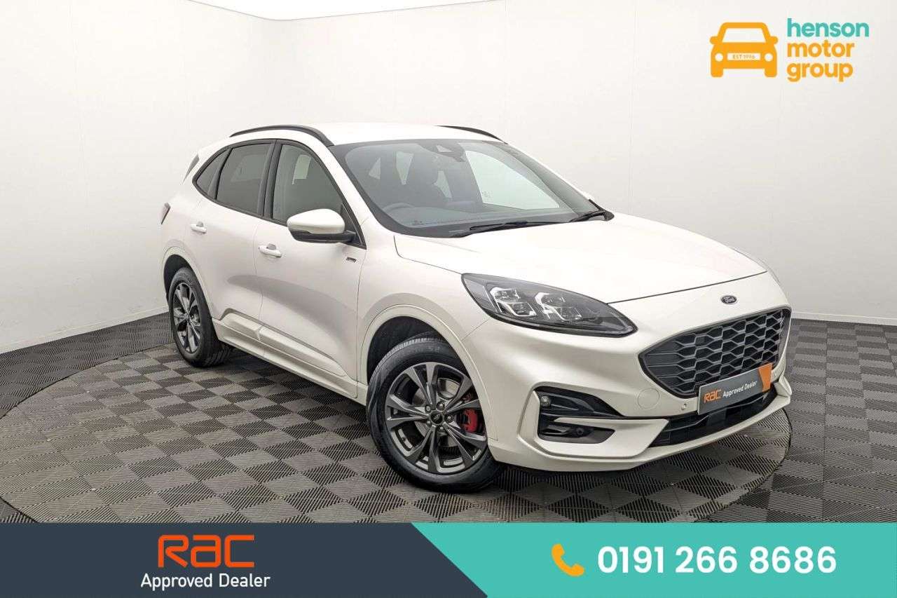 A 2022 FORD KUGA 2.5 EcoBoost Duratec 14.4kWh ST-Line SUV 5dr Petrol Plug-in Hybrid CVT Euro A 2022 FORD KUGA 2.5 EcoBoost Duratec 14.4kWh ST-Line SUV 5dr Petrol Plug-in Hybrid CVT Euro