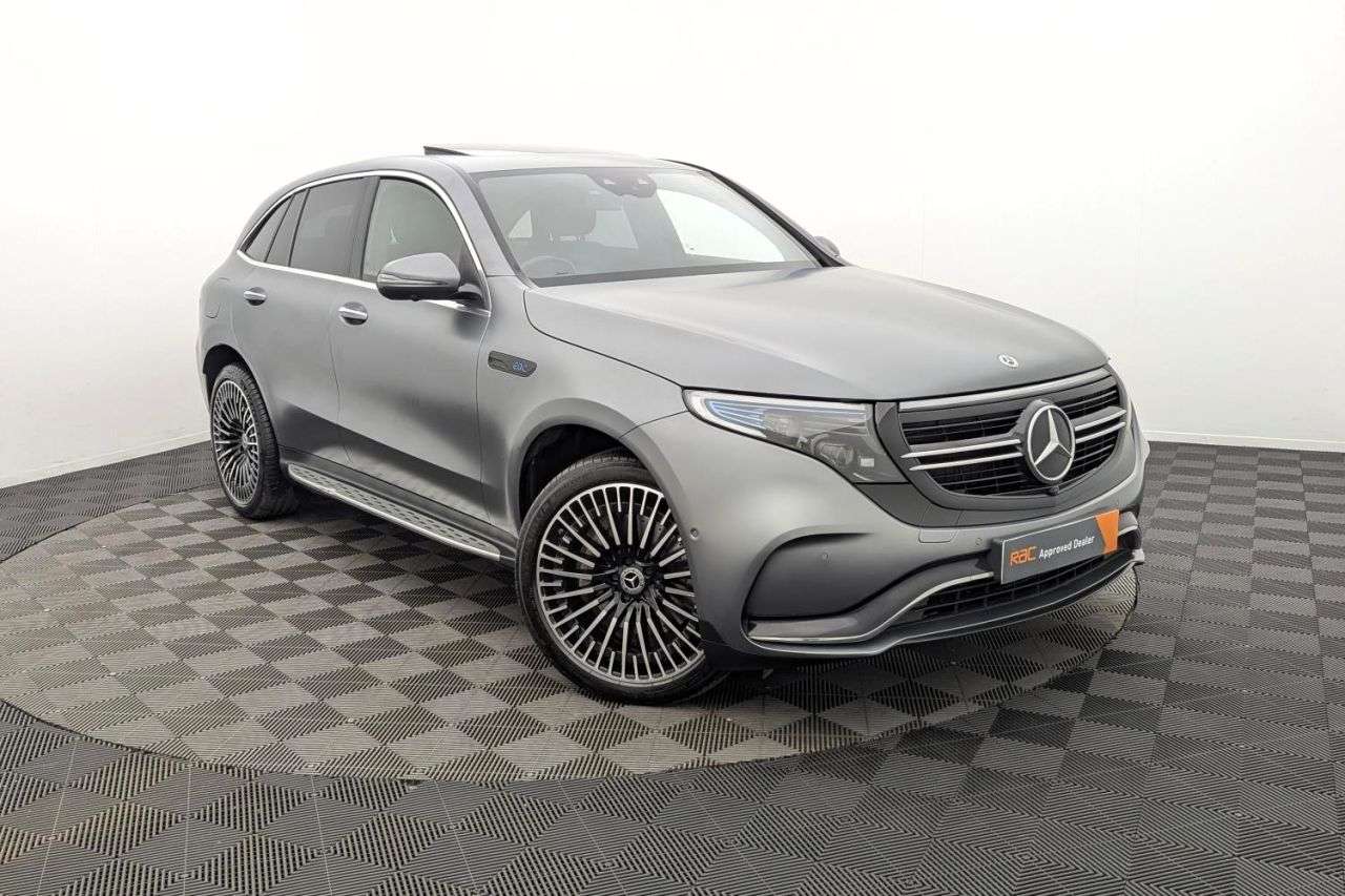 A 2021 MERCEDES-BENZ EQC EQC 400 80kWh AMG Line (Premium Plus) SUV 5dr Electric Auto 4MATIC (408 ps) A 2021 MERCEDES-BENZ EQC EQC 400 80kWh AMG Line (Premium Plus) SUV 5dr Electric Auto 4MATIC (408 ps)