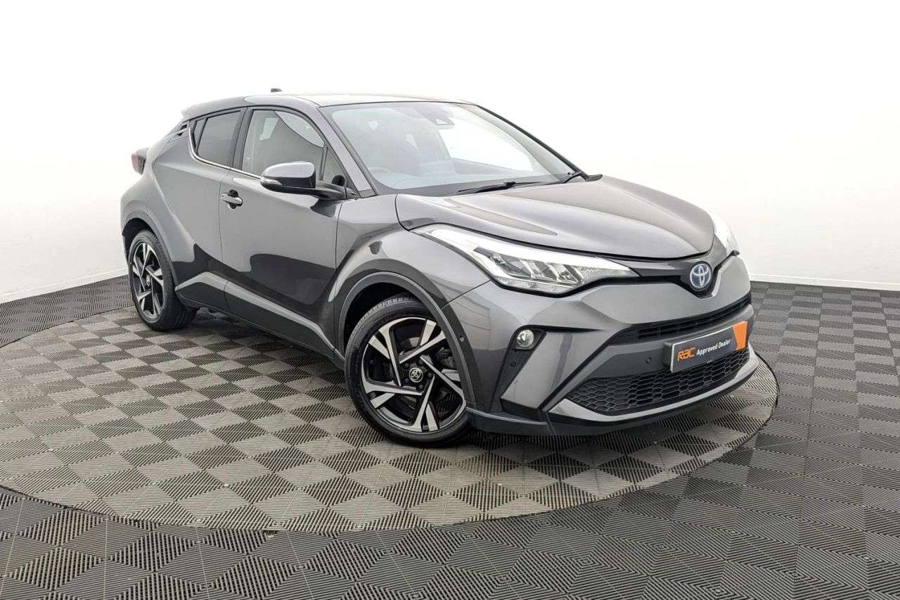 A 2022 TOYOTA C-HR 1.8 VVT-h GPF Design SUV 5dr Petrol Hybrid CVT Euro 6 (s/s) (122 ps) Award A 2022 TOYOTA C-HR 1.8 VVT-h GPF Design SUV 5dr Petrol Hybrid CVT Euro 6 (s/s) (122 ps) Award