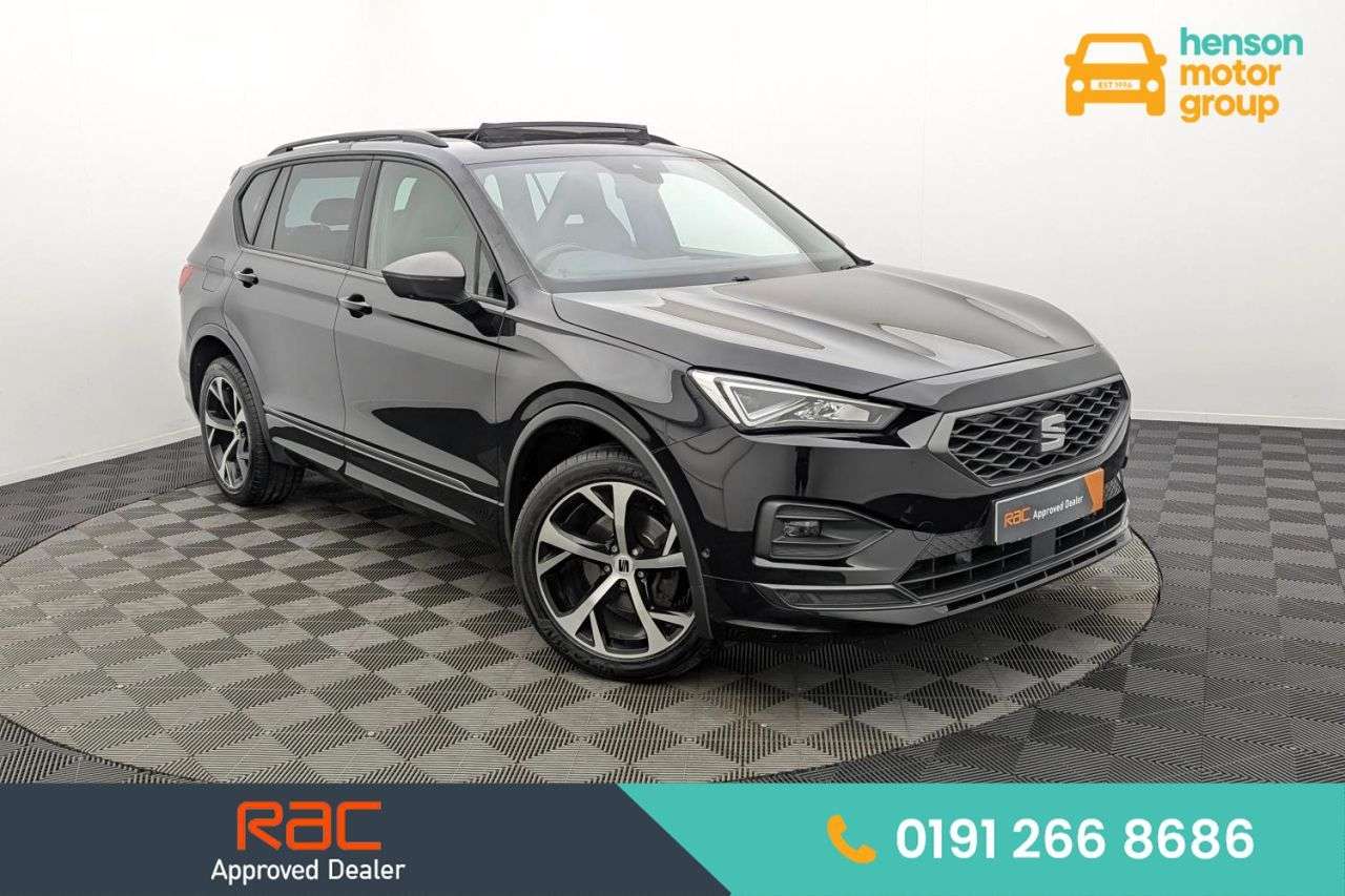 A 2020 SEAT TARRACO 1.5 TSI EVO FR SUV 5dr Petrol DSG Euro 6 (s/s) (150 ps) Award Winning 5 Sta A 2020 SEAT TARRACO 1.5 TSI EVO FR SUV 5dr Petrol DSG Euro 6 (s/s) (150 ps) Award Winning 5 Sta