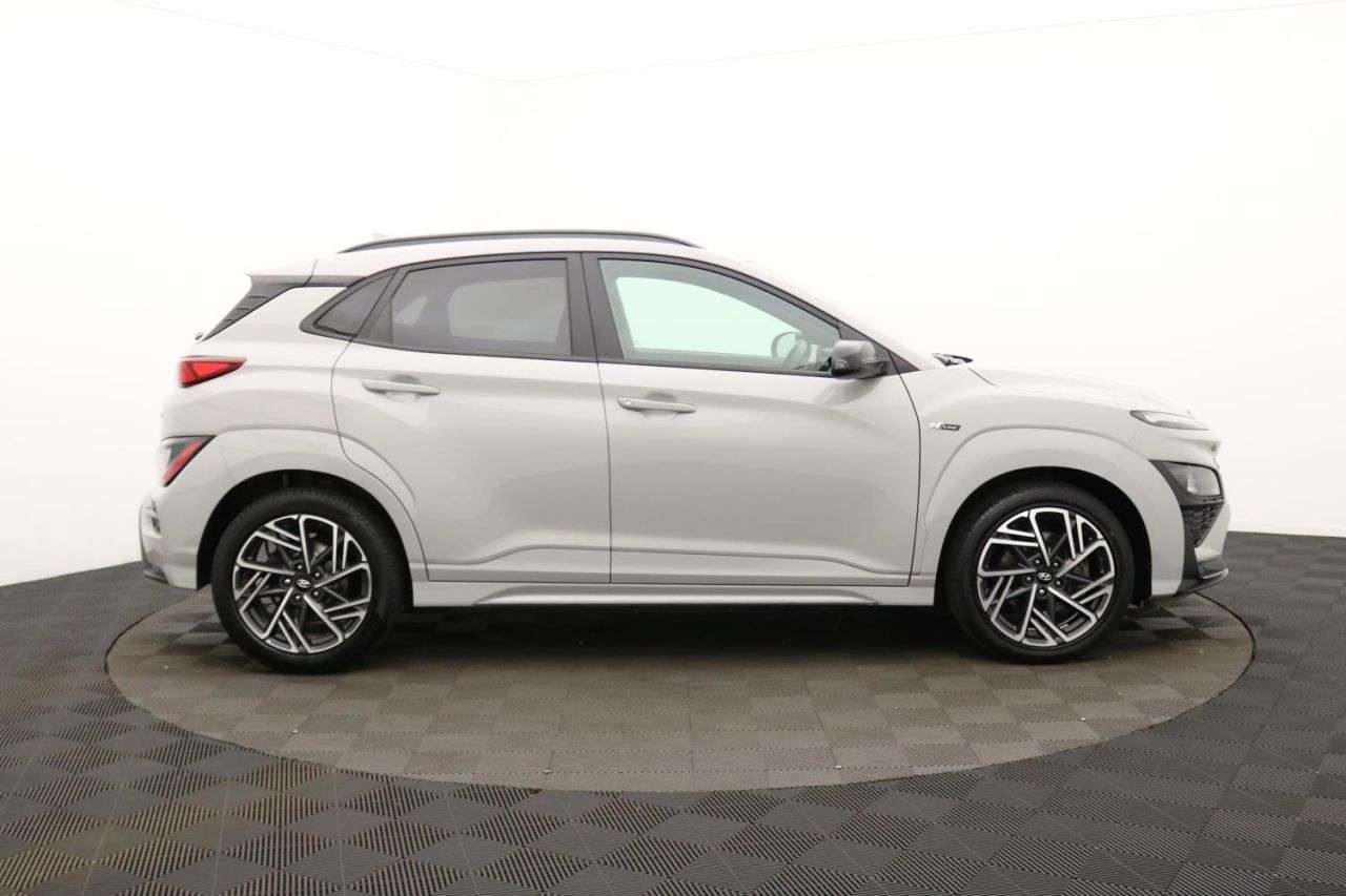 A 2023 HYUNDAI KONA 1.0 T-GDi MHEV N Line SUV 5dr Petrol Hybrid Manual Euro 6 (s/s) (120 ps) Aw A 2023 HYUNDAI KONA 1.0 T-GDi MHEV N Line SUV 5dr Petrol Hybrid Manual Euro 6 (s/s) (120 ps) Aw