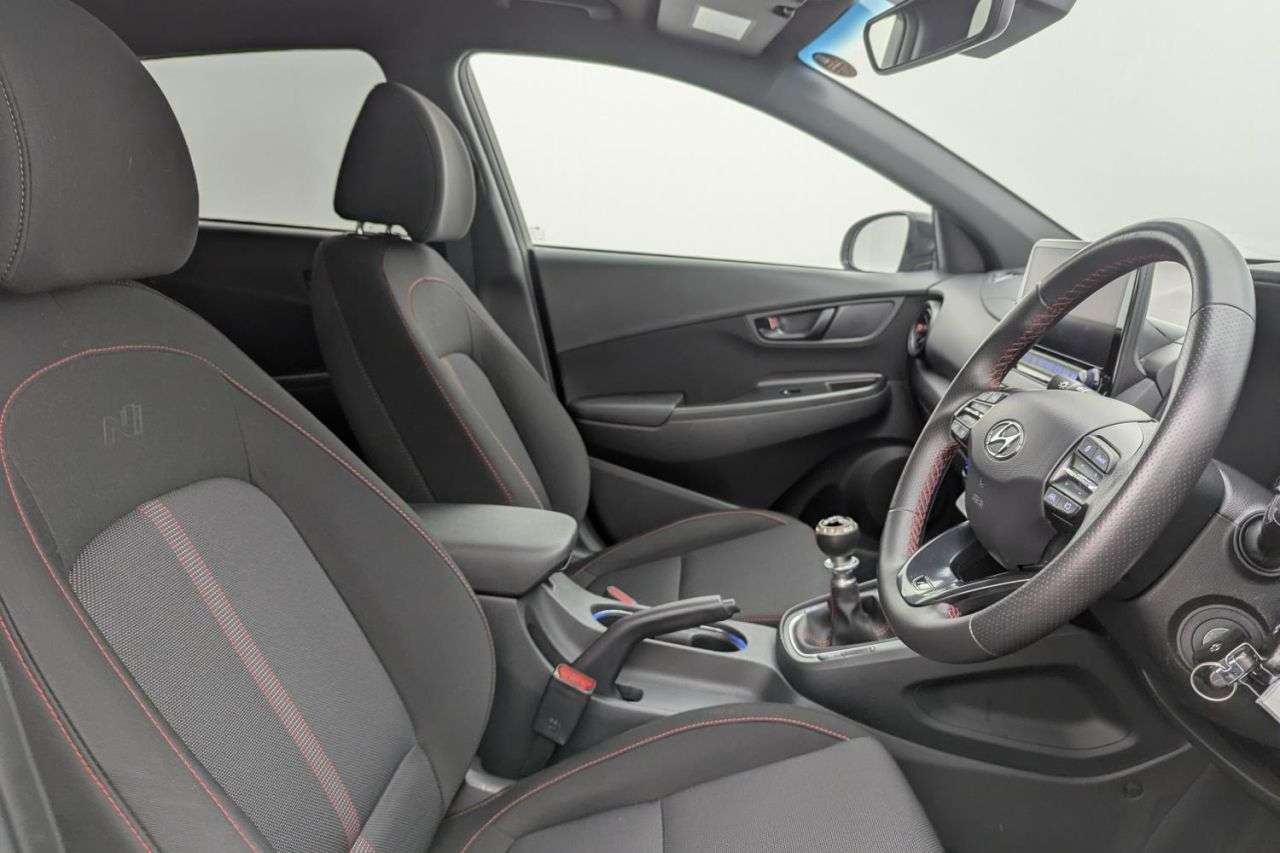 A 2023 HYUNDAI KONA 1.0 T-GDi MHEV N Line SUV 5dr Petrol Hybrid Manual Euro 6 (s/s) (120 ps) Aw A 2023 HYUNDAI KONA 1.0 T-GDi MHEV N Line SUV 5dr Petrol Hybrid Manual Euro 6 (s/s) (120 ps) Aw