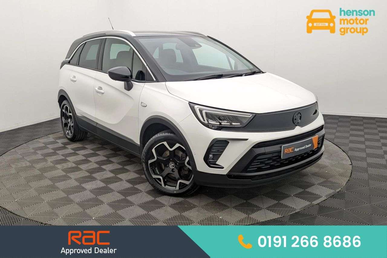 A 2023 VAUXHALL CROSSLAND 1.2 Turbo Ultimate SUV 5dr Petrol Manual Euro 6 (s/s) (110 ps) Award Winnin A 2023 VAUXHALL CROSSLAND 1.2 Turbo Ultimate SUV 5dr Petrol Manual Euro 6 (s/s) (110 ps) Award Winnin