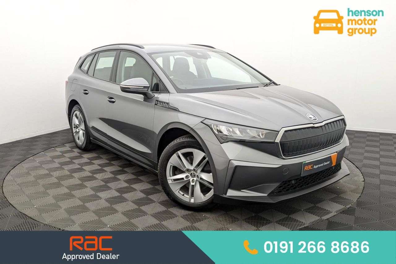 A 2022 SKODA ENYAQ iV 62kWh 60 SUV 5dr Electric Auto (DC120kW) (179 ps) Award Winning 5 Star D A 2022 SKODA ENYAQ iV 62kWh 60 SUV 5dr Electric Auto (DC120kW) (179 ps) Award Winning 5 Star D