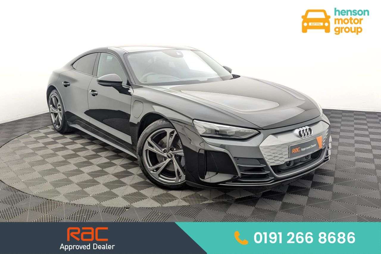 A 2022 AUDI E-TRON GT 93.4kWh Saloon 4dr Electric Auto quattro (476 ps) Award Winning 5 Star Deal A 2022 AUDI E-TRON GT 93.4kWh Saloon 4dr Electric Auto quattro (476 ps) Award Winning 5 Star Deal