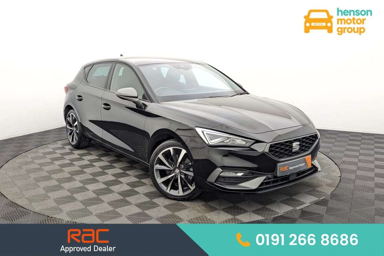 A 2021 SEAT LEON 1.4 eHybrid 12.8kWh FR Sport Hatchback 5dr Petrol Plug-in Hybrid DSG Euro 6 A 2021 SEAT LEON 1.4 eHybrid 12.8kWh FR Sport Hatchback 5dr Petrol Plug-in Hybrid DSG Euro 6
