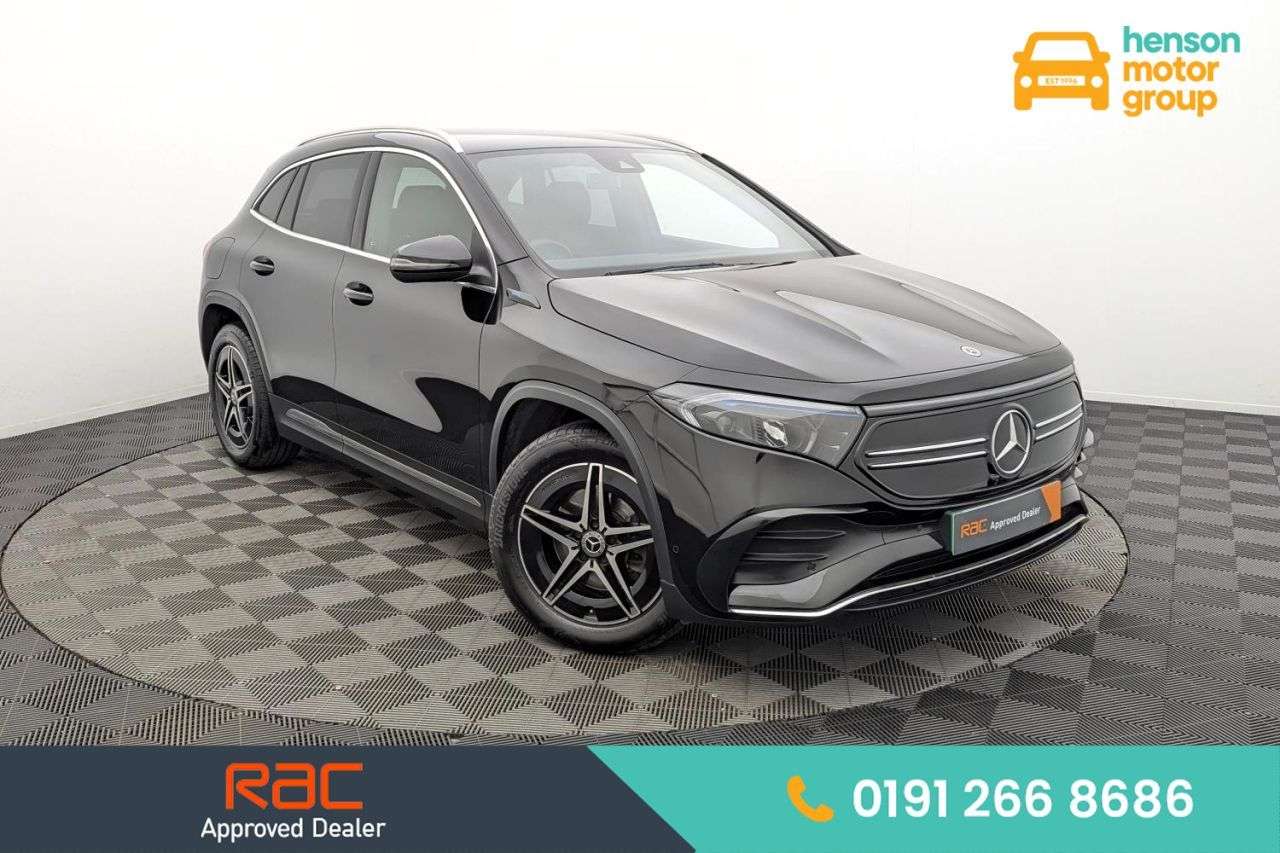 A 2022 MERCEDES-BENZ EQA EQA 300 66.5kWh AMG Line SUV 5dr Electric Auto 4MATIC (228 ps) Award Winnin A 2022 MERCEDES-BENZ EQA EQA 300 66.5kWh AMG Line SUV 5dr Electric Auto 4MATIC (228 ps) Award Winnin