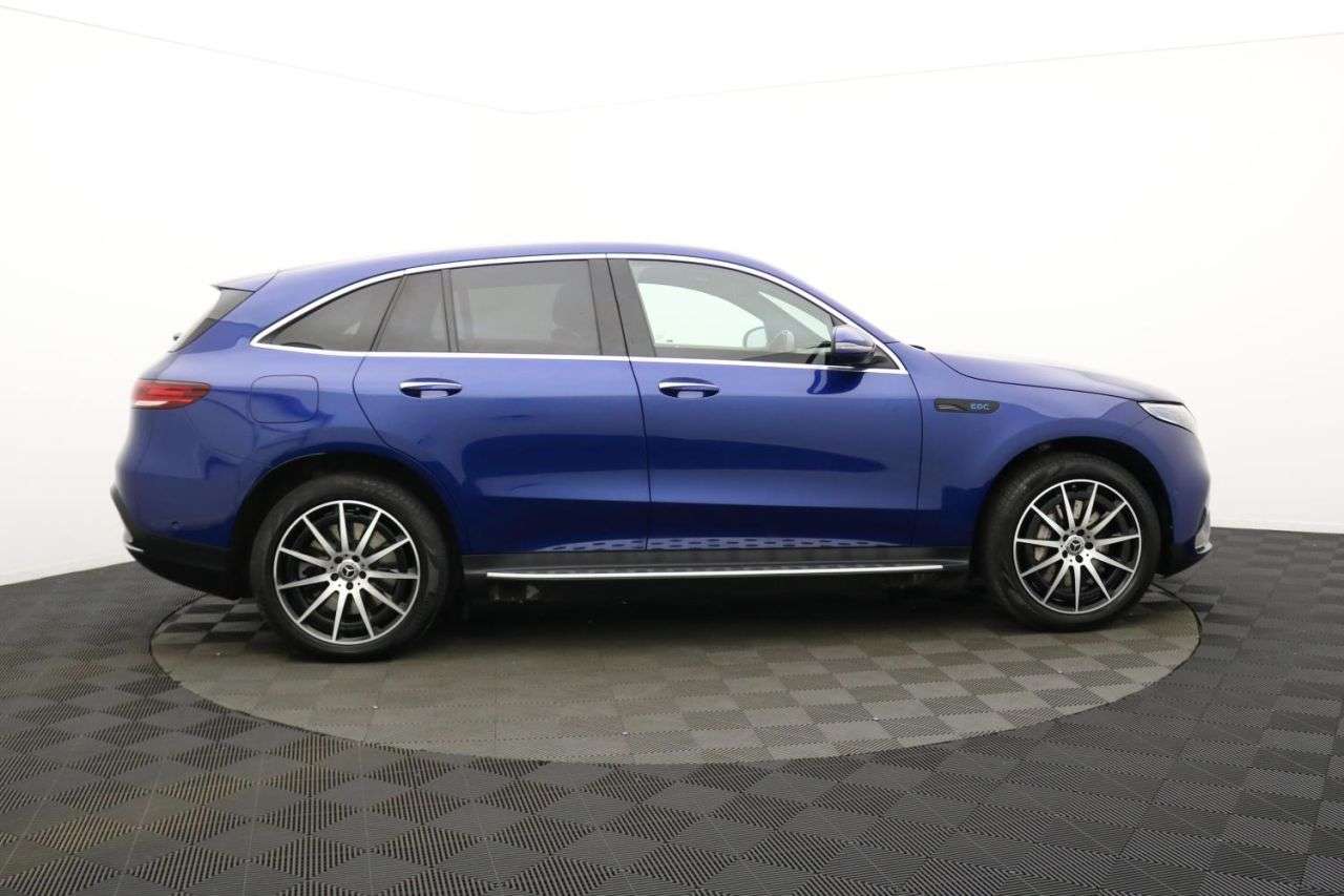 A 2021 MERCEDES-BENZ EQC EQC 400 80kWh AMG Line SUV 5dr Electric Auto 4MATIC (408 ps) Award Winning A 2021 MERCEDES-BENZ EQC EQC 400 80kWh AMG Line SUV 5dr Electric Auto 4MATIC (408 ps) Award Winning