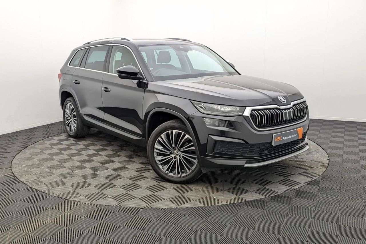 A 2023 SKODA KODIAQ 1.5 TSI ACT SE L Executive SUV 5dr Petrol DSG Euro 6 (s/s) (7 Seat) (150 ps A 2023 SKODA KODIAQ 1.5 TSI ACT SE L Executive SUV 5dr Petrol DSG Euro 6 (s/s) (7 Seat) (150 ps