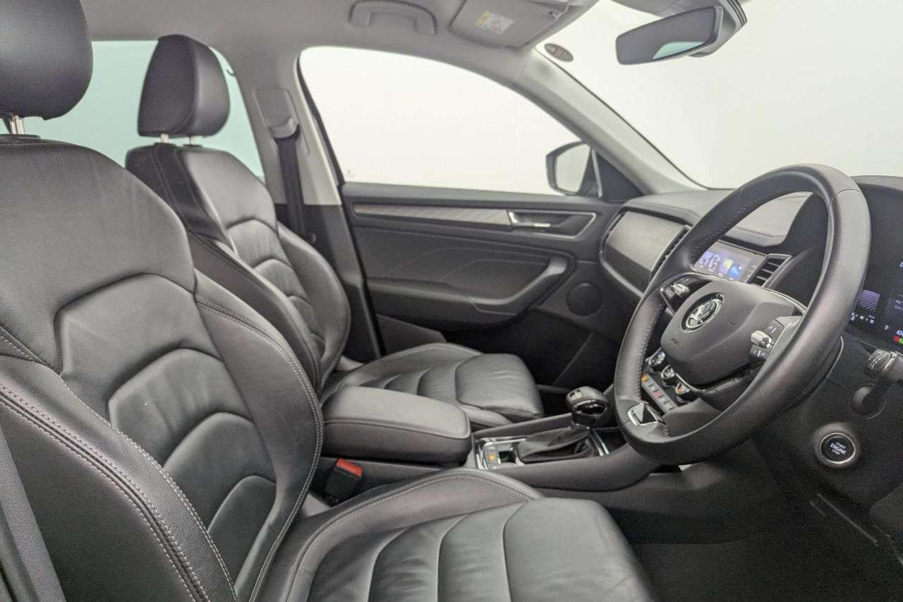 A 2023 SKODA KODIAQ 1.5 TSI ACT SE L Executive SUV 5dr Petrol DSG Euro 6 (s/s) (7 Seat) (150 ps A 2023 SKODA KODIAQ 1.5 TSI ACT SE L Executive SUV 5dr Petrol DSG Euro 6 (s/s) (7 Seat) (150 ps