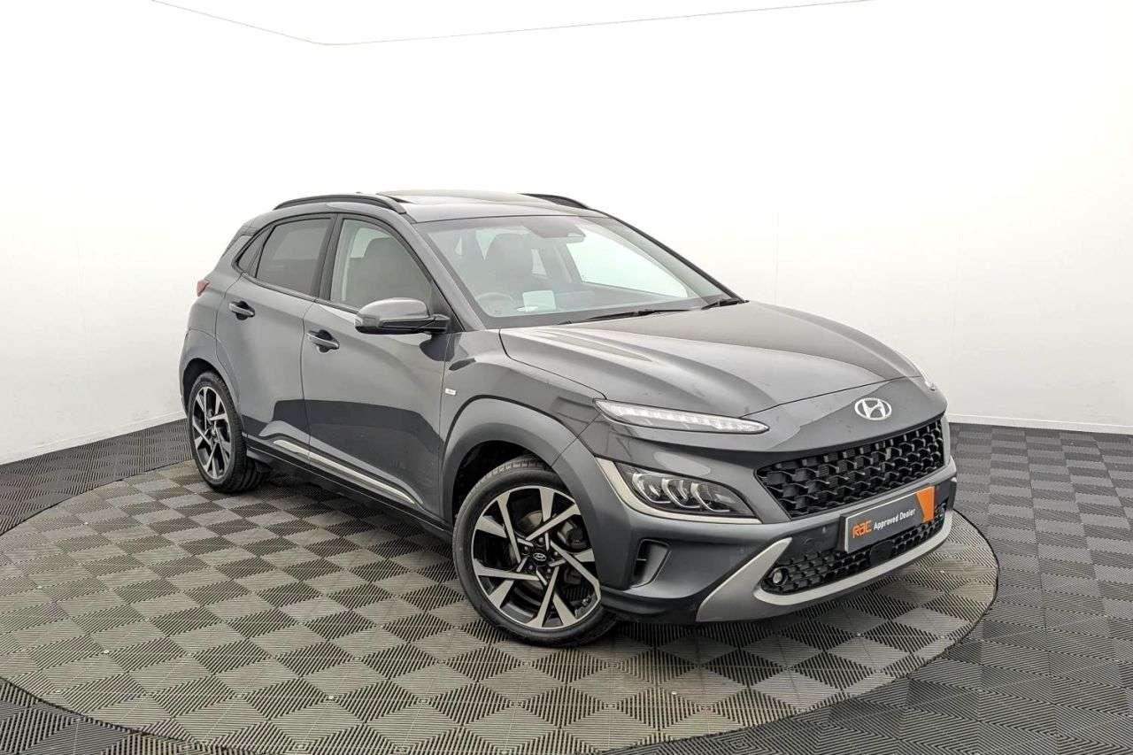 A 2023 HYUNDAI KONA 1.0 T-GDi MHEV Ultimate SUV 5dr Petrol Hybrid Manual Euro 6 (s/s) (120 ps) A 2023 HYUNDAI KONA 1.0 T-GDi MHEV Ultimate SUV 5dr Petrol Hybrid Manual Euro 6 (s/s) (120 ps)